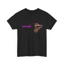 Load image into Gallery viewer, Apollonia "Purple Glow" Unisex Heavy Cotton Tee