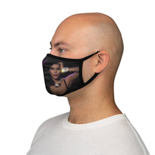 Load image into Gallery viewer, Apollonia "Purple Glow" Fitted Polyester Face Mask
