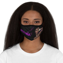 Load image into Gallery viewer, Apollonia &quot;Purple Glow&quot; Fitted Polyester Face Mask
