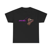 Load image into Gallery viewer, Apollonia "Purple Glow" Unisex Heavy Cotton Tee
